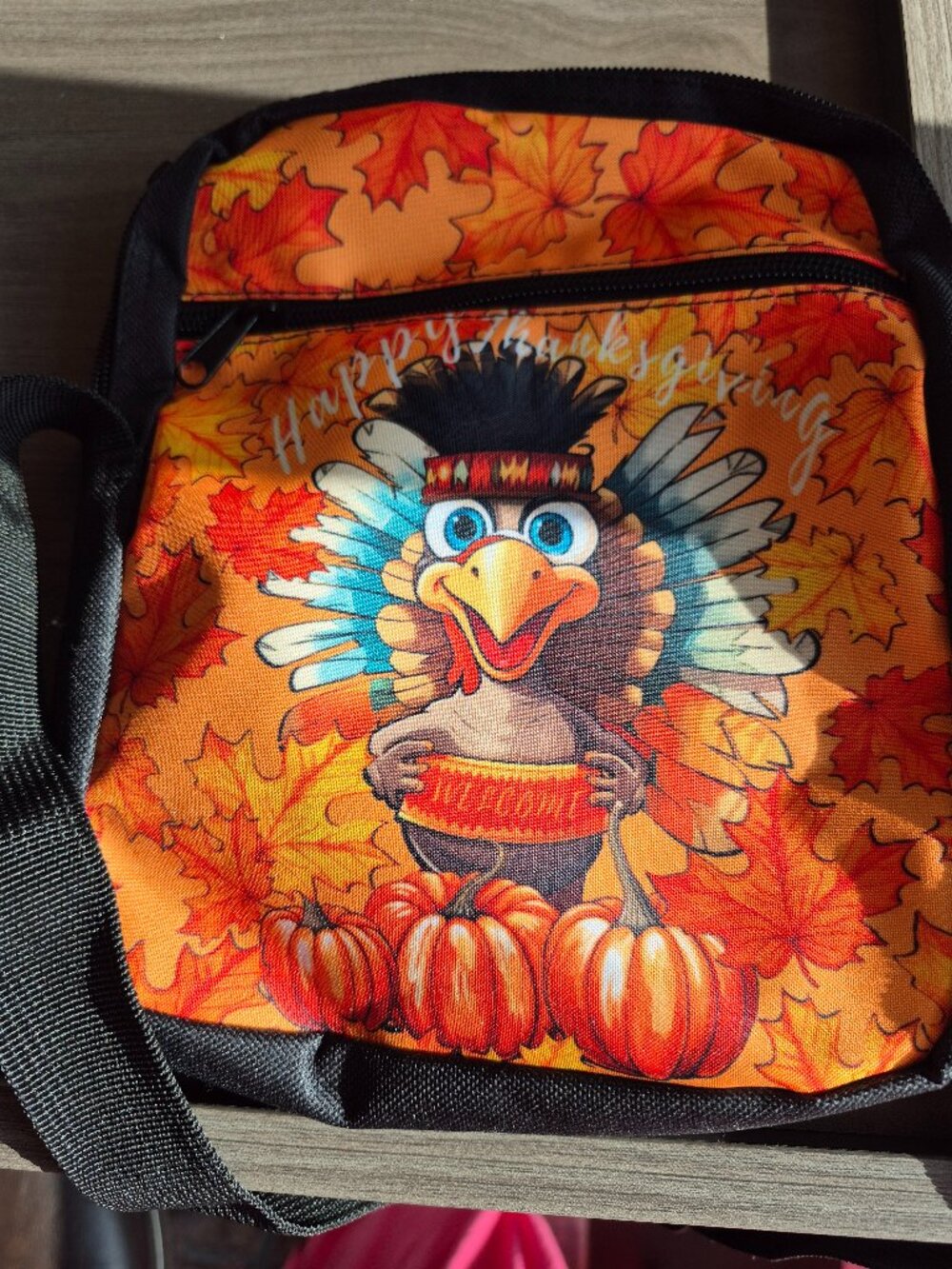 Thanksgiving cross body bag